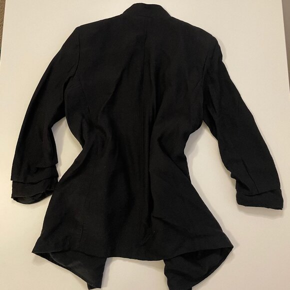 DKNY Linen Blazer with Pockets - Picture 2 of 4